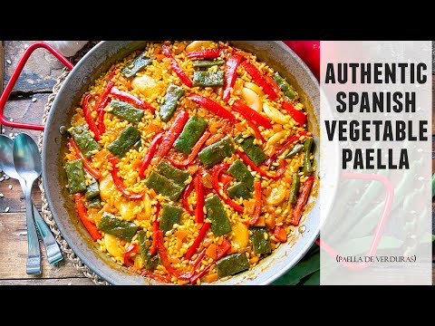 Видео: Настоящая испанская овощная паэлья | Настолько вкусная, что вы не будете скучать по мясу