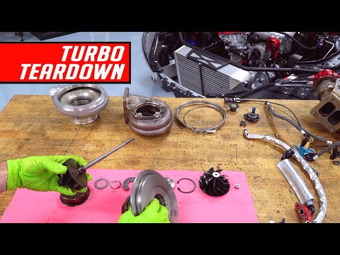 Видео: Разборка турбокомпрессора. Как работает турбокомпрессор