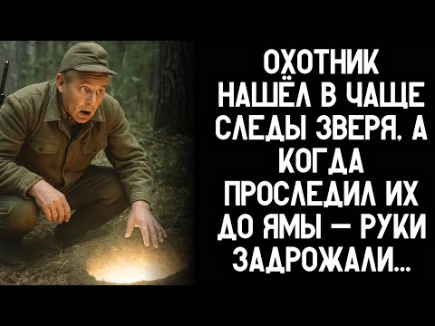 Видео: Охотник нашёл в чаще следы зверя, а когда проследил их до ямы — руки задрожали...