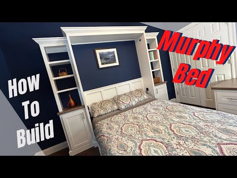 Видео: Сборка кровати Мерфи с помощью оборудования Create-a-Bed. #murphybed #homeimprovement #diy