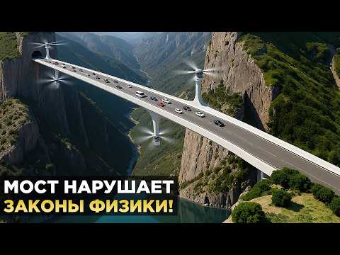Видео: Как ТАКОЕ Возможно? Самый ОПАСНЫЙ МОСТ В Мире, Нарушающий Законы Физики