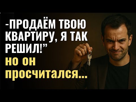 Видео: Он заявился и сказал мне, что продаем МОЮ КВАРТИРУ! Он не ожидал, что я…