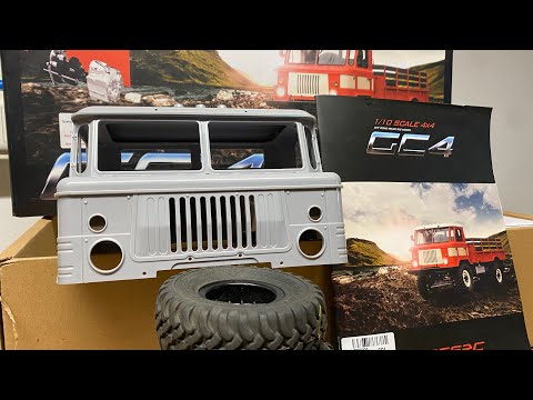 Видео: Cross Rc Газ 66 распаковка Unboxing gc4