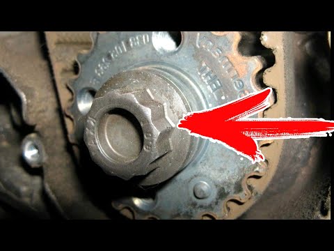 Видео: Замена шестерни коленвала. Как открутить болт коленвала Фольксваген Б3 Ауди 80 Гольф 3