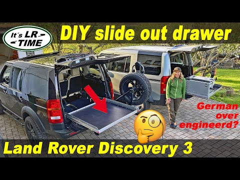 Видео: Как сделать выдвижной ящик / Сделай сам / Land Rover Discovery 3 / LR3 LR4
