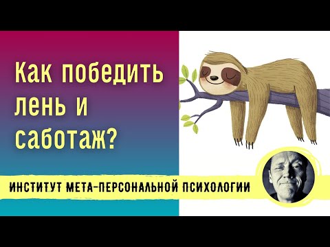 Видео: КАК ПОБЕДИТЬ ЛЕНЬ И САБОТАЖ? // Психолог Александр Волынский