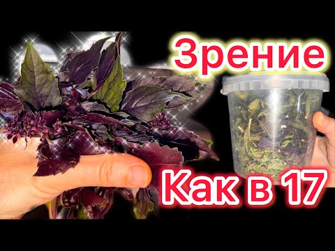 Видео: СТАКАН в день и ЗРЕНИЕ как у сокола/  Для зрения и памяти / Зрение как в 17