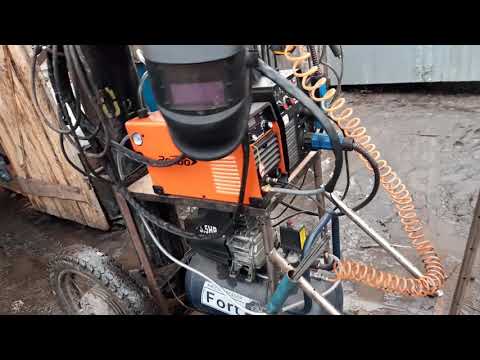 Видео: Самодельная тачка для аппарата