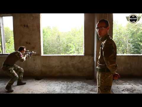 Видео: Стрелковые упражнения | стрельба из-за низких укрытий и окон