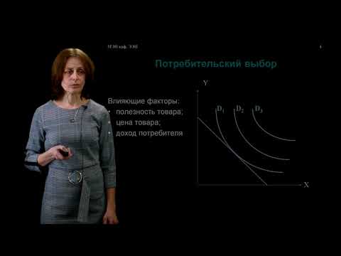 Видео: ИнЭИ Экономика Лекция №1.1 «Теория потребительского поведения»