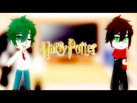 Видео: Harry Potter react to Harry as Midoria /Реакция Гарри Поттера на Гарри это Мидория