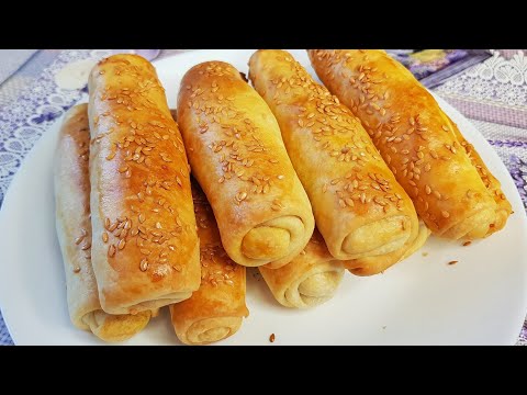 Видео: СЛОЕНОЕ ТЕСТО за 20 МИНУТ!!! Слоеные ПИРОЖКИ с капустой В ДУХОВКЕ | kitchenice