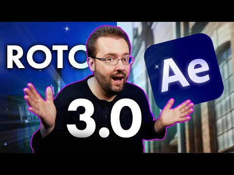 Видео: Как использовать инструмент «Кисть для ротоскопии» в After Effects 2024