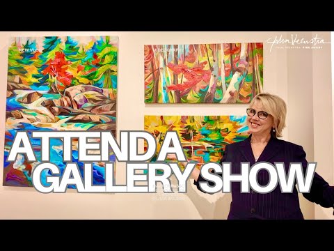 Видео: Художественная выставка в моей галерее!