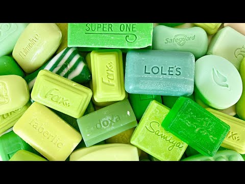 Видео: ASMR Unpacking Green soap collection. 💚🧼 No Talking. Распаковка зеленого мыла. Без слов.