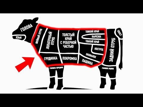 Видео: Как выбрать говядину для ЛЮБОГО блюда? Готовим гуляш, стейк, бефстроганов, холодец