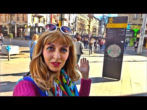 Видео: БОЛГАРИЯ СОФИЯ 2019, Шоппинг и Рестораны, Бульвар Витоша