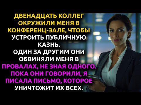 Видео: Мои коллеги устроили мне западню — и НЕ ЗНАЛИ, что я уже всё подготовила.