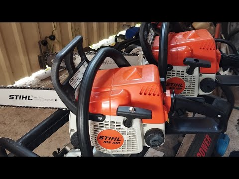 Видео: STIHL MS 180  замена поршневой