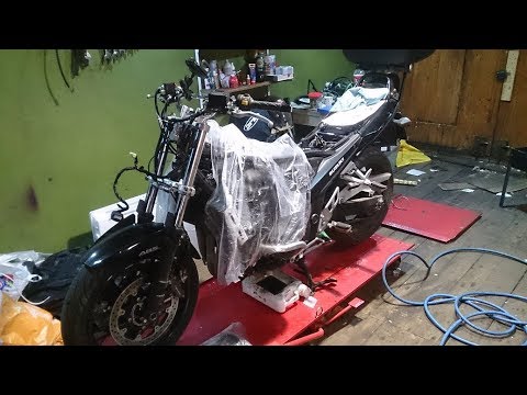 Видео: Проверка зазоров клапанов suzuki gsf 1250