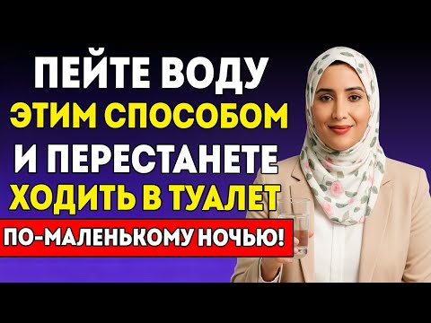 Видео: Врач-Уролог Раскрывает Как Пить Воду, Чтобы Не Просыпаться По Ночам