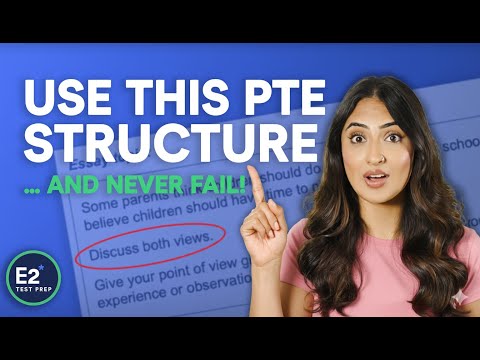 Видео: Используйте эту структуру эссе для подготовки к экзамену PTE и НИКОГДА не провалитесь!