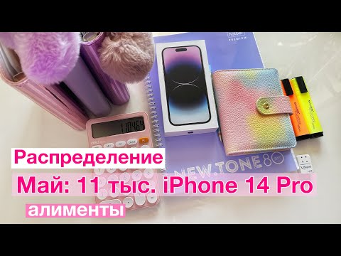 Видео: Распределение денег по конвертам/ аванс 11 000/ алименты #2