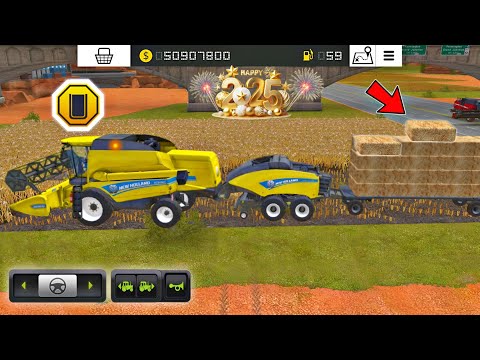 Видео: Новогоднее видео FS18 | Сбор урожая в FS18 — многопользовательский режим! Farming Simulator 18: п...