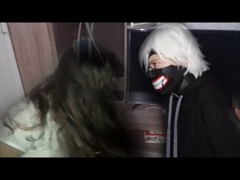 Видео: slenderina против kaneki Ken, что скрывала слендерина?