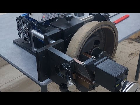 Видео: Инструкция для проточки тормозных барабанов на стационаром станке.