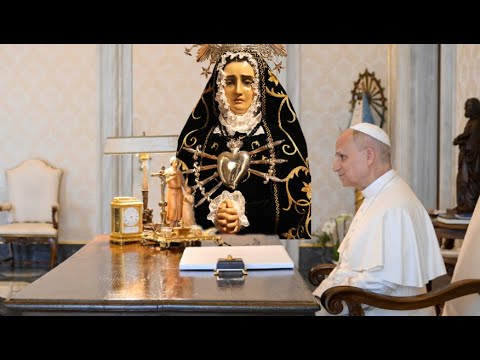 Видео: Богоматерь Скорбящая, Соискупительница и наш образец в плане спасения.