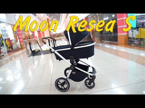 Видео: Обзор детской коляски Moon Resea S @koliaskid ТЦ Аэробус Москва