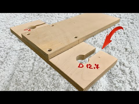 Видео: Как сделать идеальное приспособление для фрезера из фанеры за 5 минут