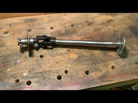 Видео: Изготовление рулевой колонки буера Monotype XV