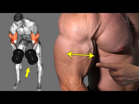 Видео: Лучшие упражнения для огромных рук быстро 💪в спортзале и дома