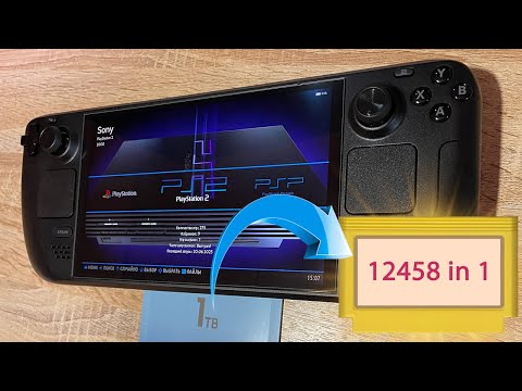 Видео: Карта 1тб с ретро играми для Steam Deck (Oled), внутри 12458 игр для Стим Дэк
