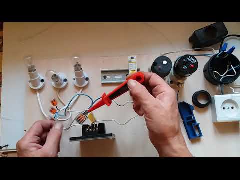 Видео: Подключение настенного сенсорного выключателя