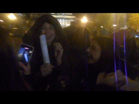 Видео: Уличные музыканты Питер гр. NFTеатр в Екатерининском саду 8 ноября ч1 - The Final Countdown