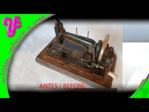 Видео: Как восстановить старую швейную машину, отремонтировать Hengstenberg Robina или Wertheim Superba