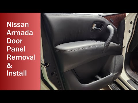 Видео: Как снять дверную панель Nissan Armada 2020 года