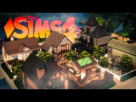 Видео: Я ПОСТРОИЛА ЦЕЛЫЙ ХЕЛЛОИУНСКИЙ ГОРОДОК ДЛЯ 14 СИМОВ В СИМС 4 - The Sims 4 House Build No CC (2023)