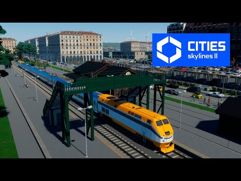 Видео: Cities Skylines 2 - Междугороднее Ж/Д сообщение! #18