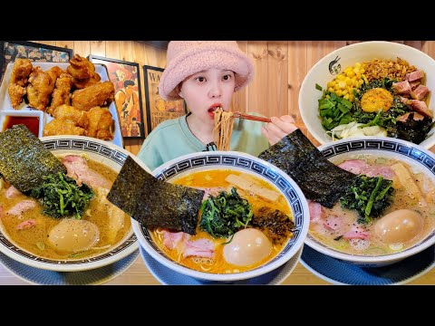 Видео: Вызов мокбанга?! Еда очищается за 10 минут😂Japan Ramen eating show mukbang