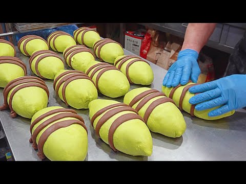 Видео: невероятное уникальное видео по приготовлению хлеба! лучшая 6 коллекция - корейская пекарня