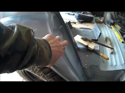 Видео: Как правильно приваривать крылья на машине.  Получилось лучше, чем на заводе. Ремонт Уаза, Часть 67.