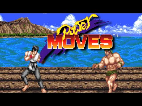 Видео: Power Moves (SNES) Прохождение долгоиграющей видеоигры