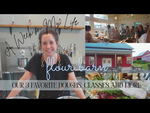 Видео: Неделя в нашей микро-пекарне: наши любимые рецепты теста, мастер-классы и многое другое!