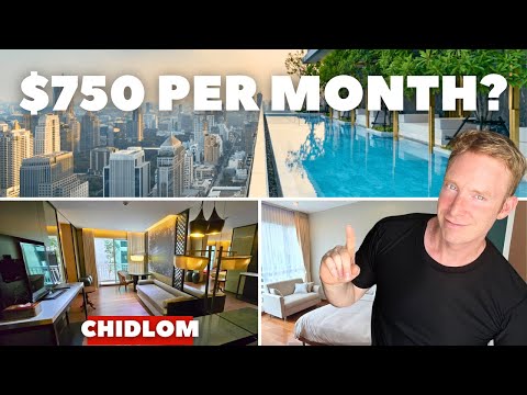 Видео: Посетите 3 квартиры в аренду в центре Бангкока (на английском языке с субтитрами)