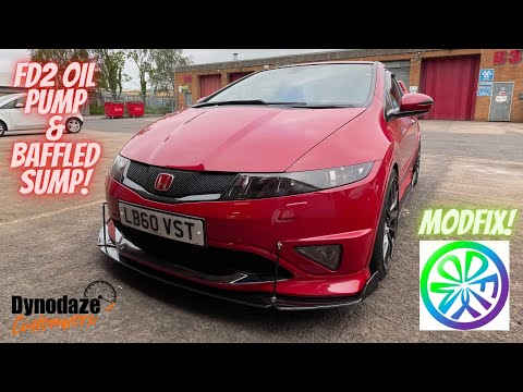 Видео: FN2 получает масляный насос FD2, но зачем? Увеличивает ли это мощность? Модификация Honda Civic T...