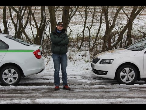Видео: Skoda Octavia против Skoda Rapid: сравнительный тест Автопанорама